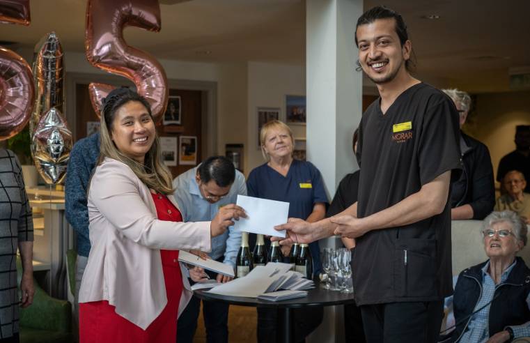 Tantallon House care home celebrates inspection report Tantallon House care home celebrates inspection report