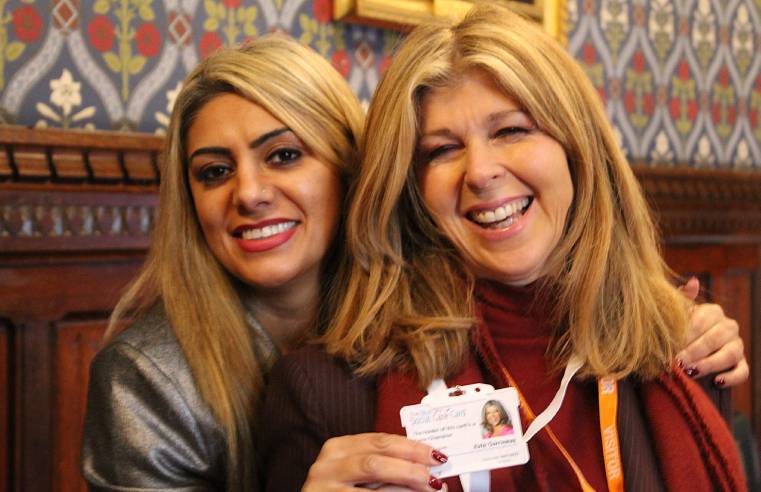 Kate Garraway pays tribute to carers as she launches ID card