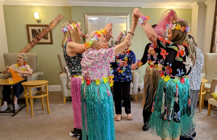 Penwortham Grange and Lodge care home brings the tropics to Preston