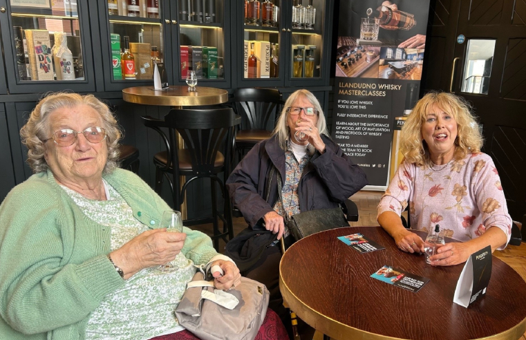 Llandudno care home residents discover the history of Welsh whisky