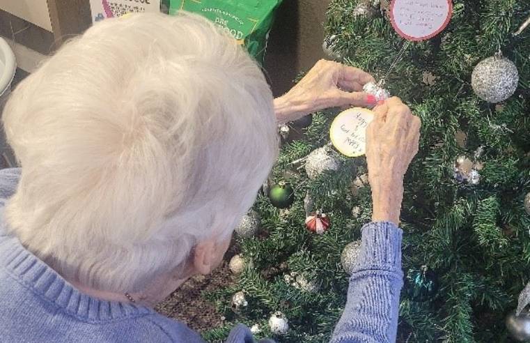 Nodens Manor care home meaningful Christmas initiative